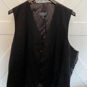 Pronto Uomo Black Vest 3X